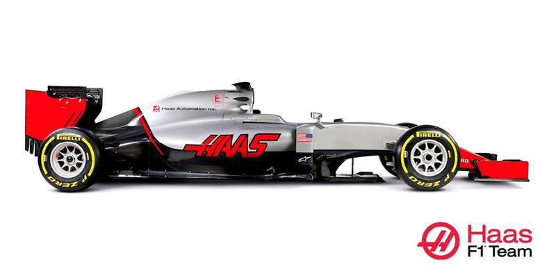 Illustration for article titled This Is Haas F1’s America-Tastic Formula One Racer